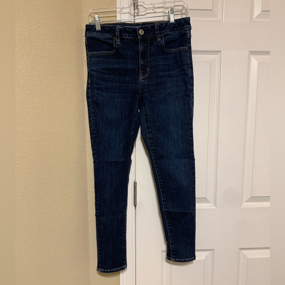 American Eagle Outfitters Blue Jeggings Skinny Fit